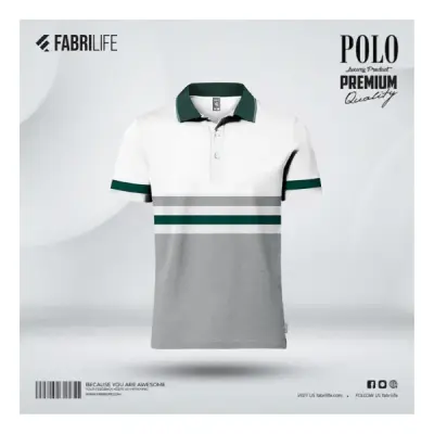 Classical Edition Single Jersey Knitted Polo- Saltshake