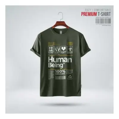 Fabrilife Mens Premium T-Shirt - Human Being