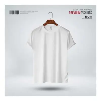 Mens Premium Blank T-shirt - White