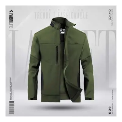 Mens Premium Jacket - Greed (Olive)