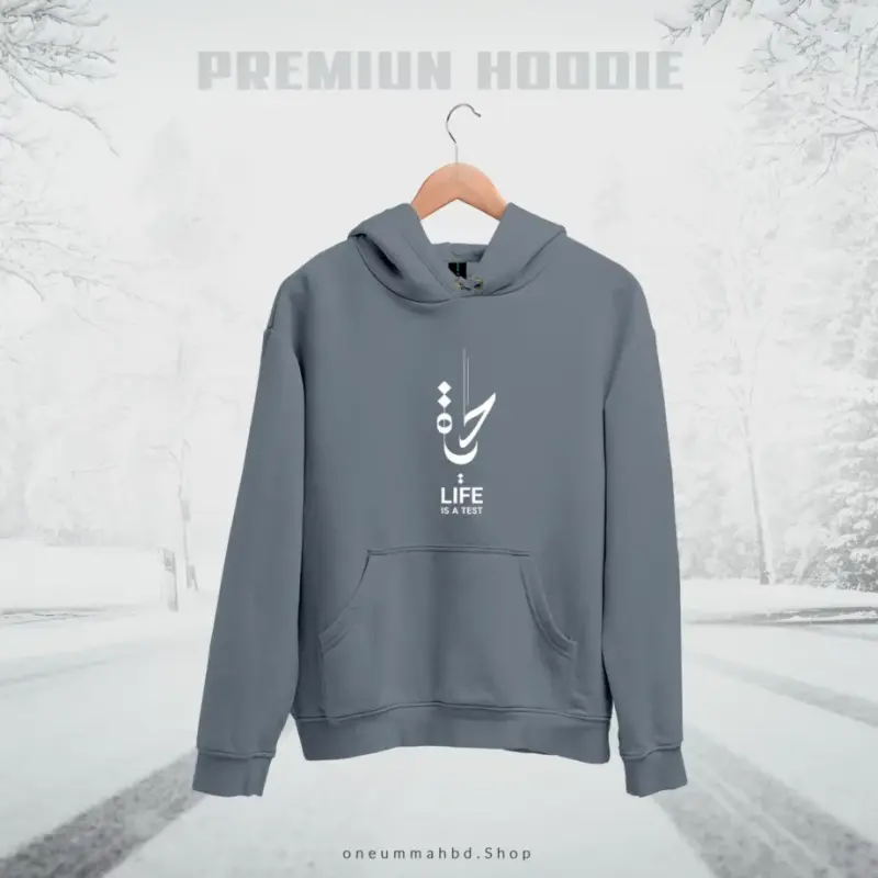 Pullover Hoodie – Life is a Test