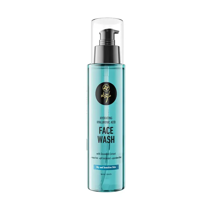 Skin Cafe Hydrating Hyaluronic Acid Face Wash with Seaweed Extract – 140ml